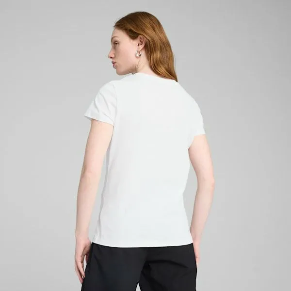 Puma TShirts and Tops Essentials Metallic 039s Tee Puma Whitemetallic Gold 8211 Women Puma TShirts and Tops Essentials Metallic 039s Tee Puma Whitemetallic Gold 8211 Women