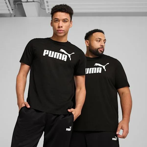Puma TShirts and Tops Essentials No 1 Logo 039s Tee Puma Black 8211 Men