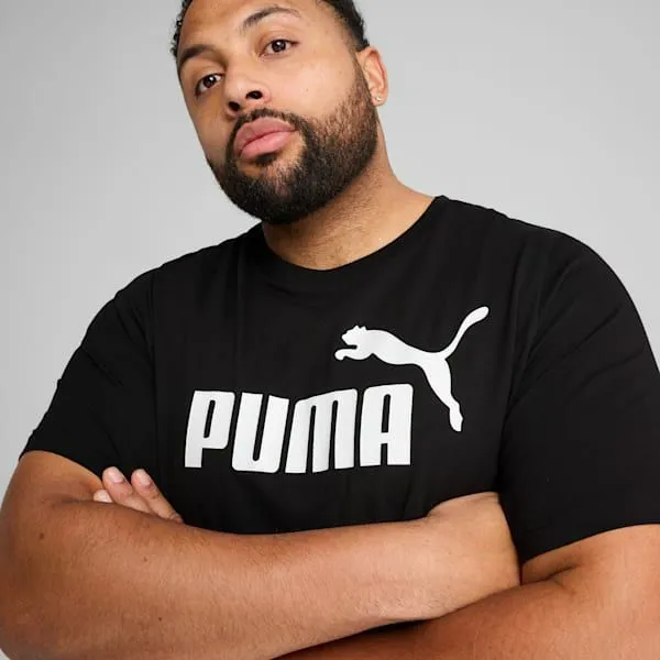 Puma TShirts and Tops Essentials No 1 Logo 039s Tee Puma Black 8211 Men