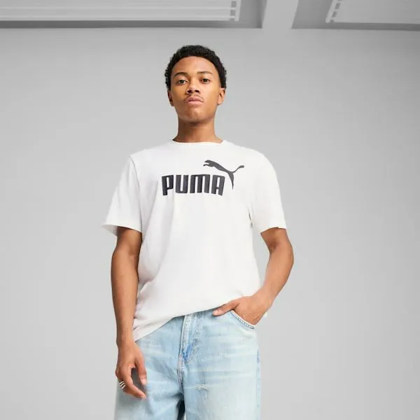 Puma TShirts and Tops Essentials No 1 Logo 039s Tee Puma White 8211 Men