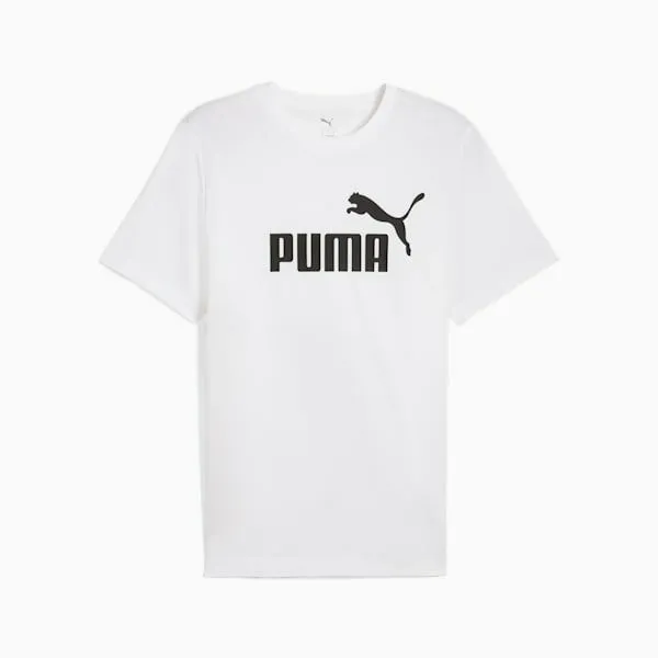 Puma TShirts and Tops Essentials No 1 Logo 039s Tee Puma White 8211 Men