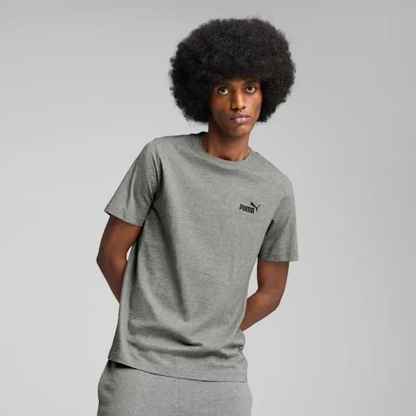 Puma TShirts and Tops Essentials Small No 1 Logo 039s Tee Medium Gray Heather 8211 Men Puma TShirts and Tops Essentials Small No 1 Logo 039s Tee Medium Gray Heather 8211 Men