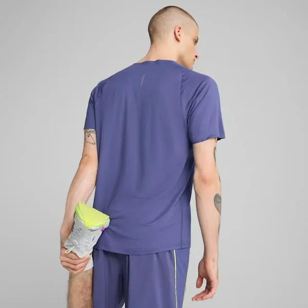 Puma TShirts and Tops Everyday Running CLOUDSPUN 039s Tee Blue Crystal 8211 Men Puma TShirts and Tops Everyday Running CLOUDSPUN 039s Tee Blue Crystal 8211 Men