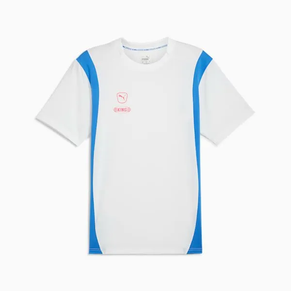 Puma TShirts and Tops KING Pro 039s Soccer Jersey Puma Whitebluemazing 8211 Men Puma TShirts and Tops KING Pro 039s Soccer Jersey Puma Whitebluemazing 8211 Men