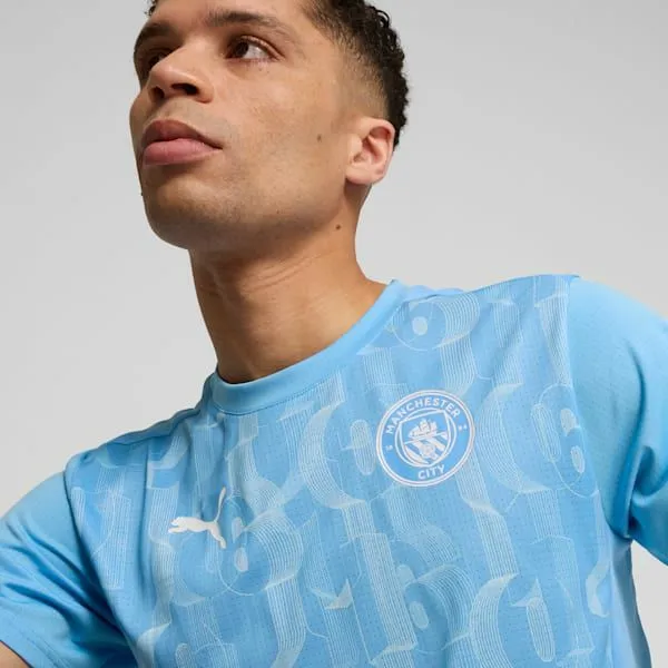 Puma TShirts and Tops Manchester City PreMatch 039s Soccer Jersey Team Light Bluepuma White 8211 Men Puma TShirts and Tops Manchester City PreMatch 039s Soccer Jersey Team Light Bluepuma White 8211 Men