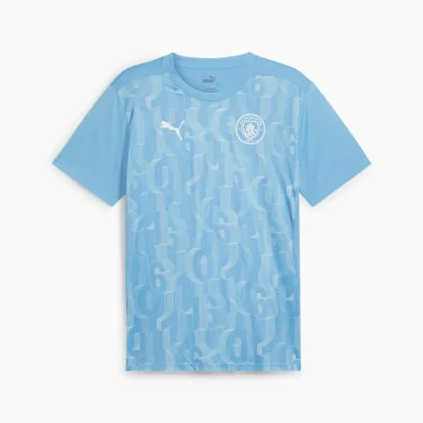 Puma TShirts and Tops Manchester City PreMatch 039s Soccer Jersey Team Light Bluepuma White 8211 Men Puma TShirts and Tops Manchester City PreMatch 039s Soccer Jersey Team Light Bluepuma White 8211 Men