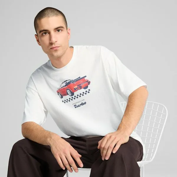 Puma TShirts and Tops Porsche Legacy 039s Graphic Tee 3 Puma White 8211 Men