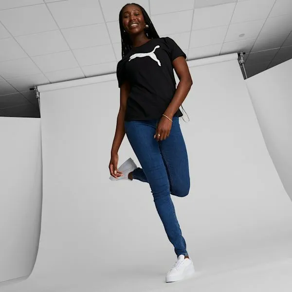 Puma TShirts and Tops Power Fill Cat 039s Tee Puma Black 8211 Women