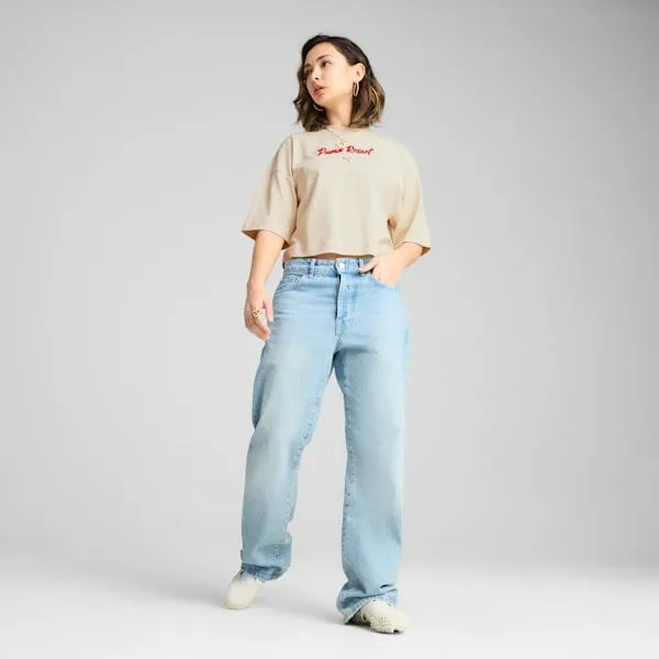 Puma TShirts and Tops Premium Essentials 039s Oversized Graphic Tee Alpine Snow 8211 Women Puma TShirts and Tops Premium Essentials 039s Oversized Graphic Tee Alpine Snow 8211 Women