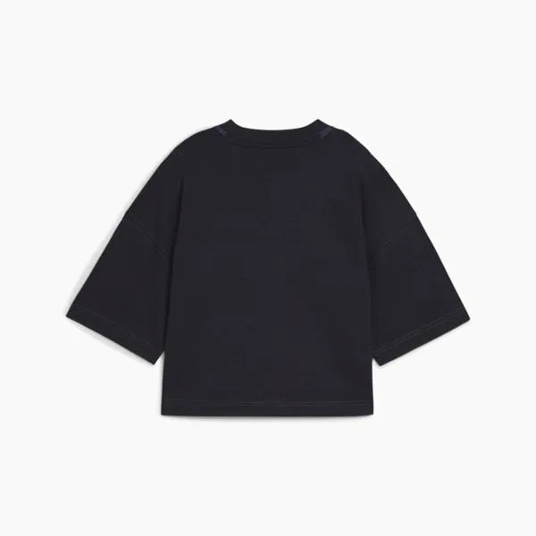 Puma TShirts and Tops Premium Essentials 039s Oversized Graphic Tee New Navy 8211 Women Puma TShirts and Tops Premium Essentials 039s Oversized Graphic Tee New Navy 8211 Women