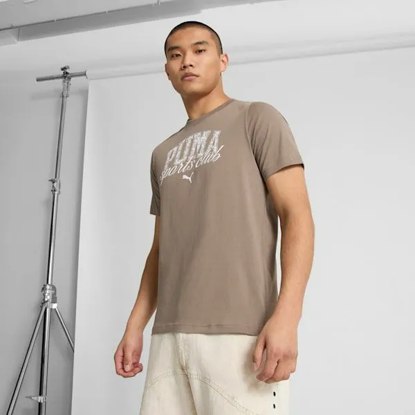 Puma TShirts and Tops PUMA CLASS 039s Graphic Tee Totally Taupe 8211 Men