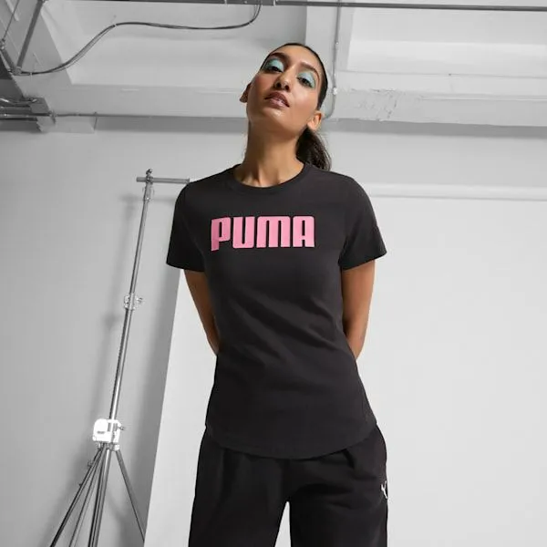 Puma TShirts and Tops PUMA Fill 039s Tee Puma Black 8211 Women