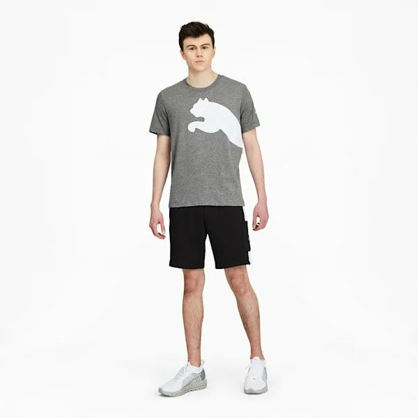 Puma TShirts and Tops PUMA Oversized Logo 039s Tee Medium Gray Heather 8211 Men Puma TShirts and Tops PUMA Oversized Logo 039s Tee Medium Gray Heather 8211 Men
