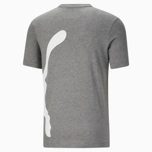 Puma TShirts and Tops PUMA Oversized Logo 039s Tee Medium Gray Heather 8211 Men Puma TShirts and Tops PUMA Oversized Logo 039s Tee Medium Gray Heather 8211 Men