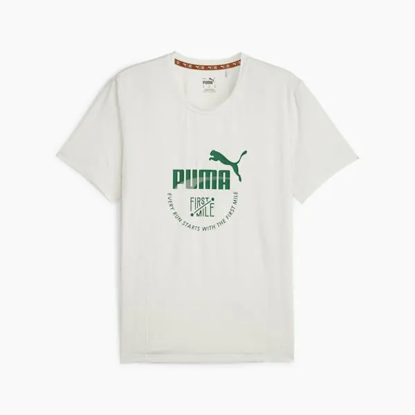 Puma TShirts and Tops PUMA X FIRST MILE 039s Running Tee Vapor Gray 8211 Men Puma TShirts and Tops PUMA X FIRST MILE 039s Running Tee Vapor Gray 8211 Men