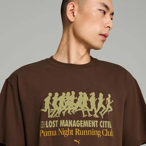 Puma TShirts and Tops PUMA X LMC 039s Graphic Tee Espresso Brown 8211 Men