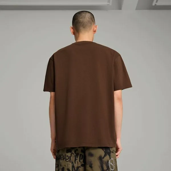 Puma TShirts and Tops PUMA X LMC 039s Graphic Tee Espresso Brown 8211 Men