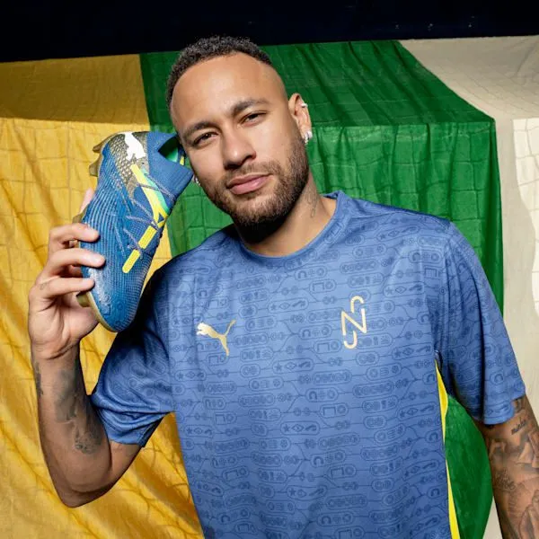 Puma TShirts and Tops PUMA X NEYMAR 034BNA034 039s Soccer Jersey Blue Horizonpel Yellow 8211 Men Puma TShirts and Tops PUMA X NEYMAR 034BNA034 039s Soccer Jersey Blue Horizonpel Yellow 8211 Men