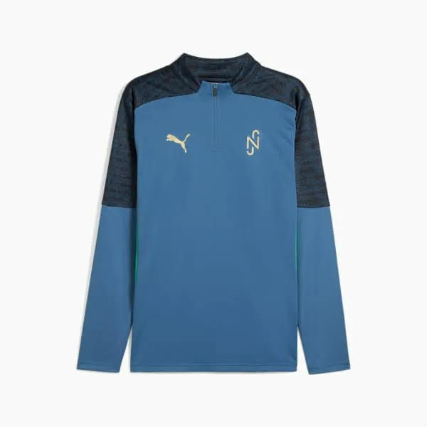 Puma TShirts and Tops PUMA X NEYMAR 034BNA034 039s Soccer QuarterZip Pullover Blue Horizonmarine Blue 8211 Men Puma TShirts and Tops PUMA X NEYMAR 034BNA034 039s Soccer QuarterZip Pullover Blue Horizonmarine Blue 8211 Men