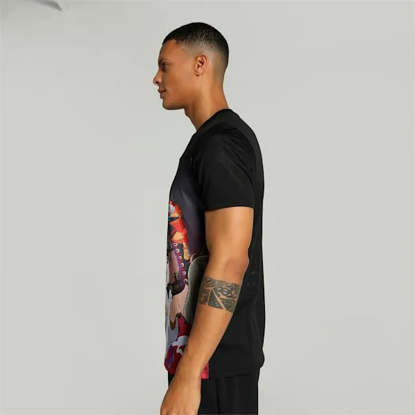 Puma TShirts and Tops PUMA X ONE PIECE 039s Patterned Tee Puma Black 8211 Men Puma TShirts and Tops PUMA X ONE PIECE 039s Patterned Tee Puma Black 8211 Men