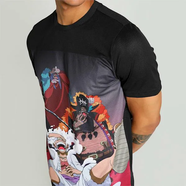 Puma TShirts and Tops PUMA X ONE PIECE 039s Patterned Tee Puma Black 8211 Men Puma TShirts and Tops PUMA X ONE PIECE 039s Patterned Tee Puma Black 8211 Men