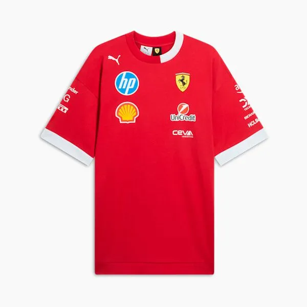 Puma TShirts and Tops Scuderia Ferrari 2025 039s Drivers Tee Dark Cherry 8211 Men Puma TShirts and Tops Scuderia Ferrari 2025 039s Drivers Tee Dark Cherry 8211 Men
