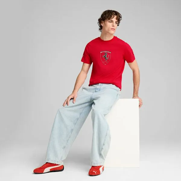 Puma TShirts and Tops Scuderia Ferrari Race Tonal Big Shield 039s Tee Rosso Corsa 8211 Men Puma TShirts and Tops Scuderia Ferrari Race Tonal Big Shield 039s Tee Rosso Corsa 8211 Men