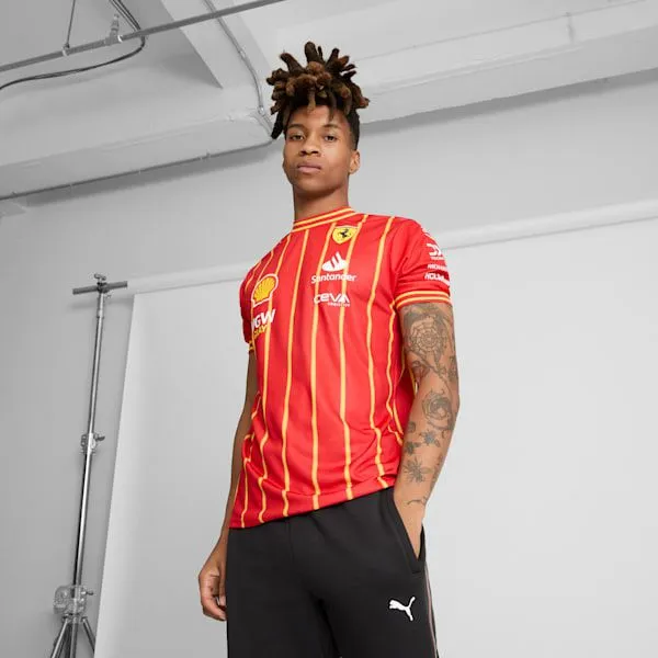 Puma TShirts and Tops Scuderia Ferrari Team 039s Soccer Jersey Burnt Redcs 8211 Men Puma TShirts and Tops Scuderia Ferrari Team 039s Soccer Jersey Burnt Redcs 8211 Men