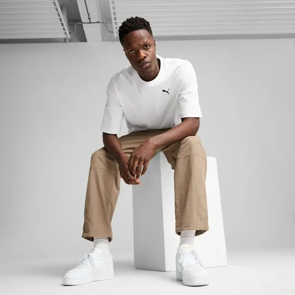 Puma TShirts and Tops WARDROBE ESSENTIALS 039s Oversized Tee Puma White 8211 Men Puma TShirts and Tops WARDROBE ESSENTIALS 039s Oversized Tee Puma White 8211 Men