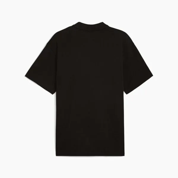 Puma TShirts and Tops WARDROBE ESSENTIALS 039s Pique Relaxed Polo Puma Black 8211 Men Puma TShirts and Tops WARDROBE ESSENTIALS 039s Pique Relaxed Polo Puma Black 8211 Men