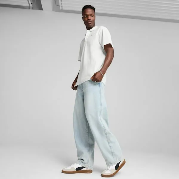 Puma TShirts and Tops WARDROBE ESSENTIALS 039s Pique Relaxed Polo Puma White 8211 Men Puma TShirts and Tops WARDROBE ESSENTIALS 039s Pique Relaxed Polo Puma White 8211 Men