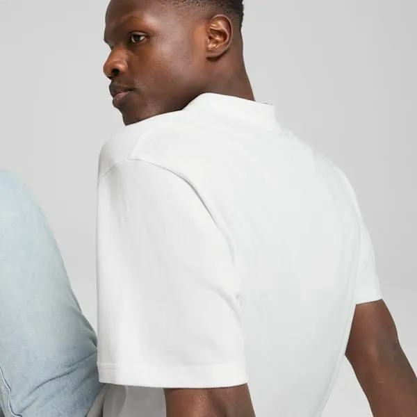 Puma TShirts and Tops WARDROBE ESSENTIALS 039s Pique Relaxed Polo Puma White 8211 Men Puma TShirts and Tops WARDROBE ESSENTIALS 039s Pique Relaxed Polo Puma White 8211 Men