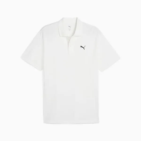 Puma TShirts and Tops WARDROBE ESSENTIALS 039s Pique Relaxed Polo Puma White 8211 Men Puma TShirts and Tops WARDROBE ESSENTIALS 039s Pique Relaxed Polo Puma White 8211 Men
