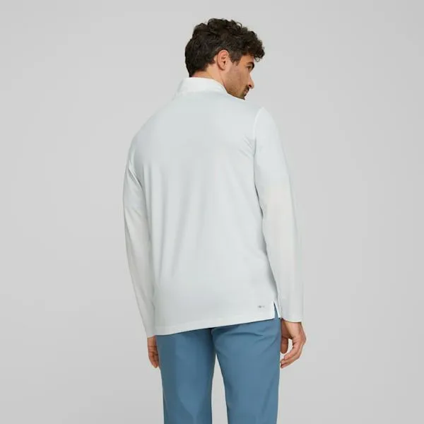 Puma TShirts and Tops YouV 039s QuarterZip Pullover Bright White 8211 Men