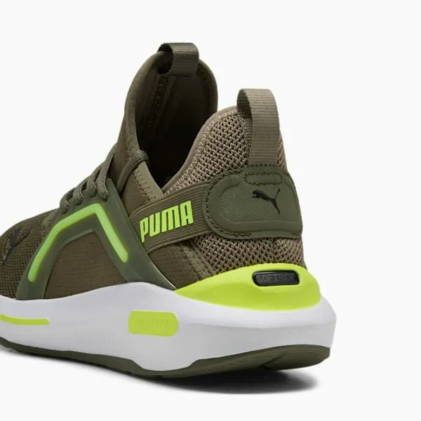 Puma Training and Gym Softride Enzo 5 039s Road Running Shoes Loden Greenyellow Alert 8211 Men Puma Training and Gym Softride Enzo 5 039s Road Running Shoes Loden Greenyellow Alert 8211 Men
