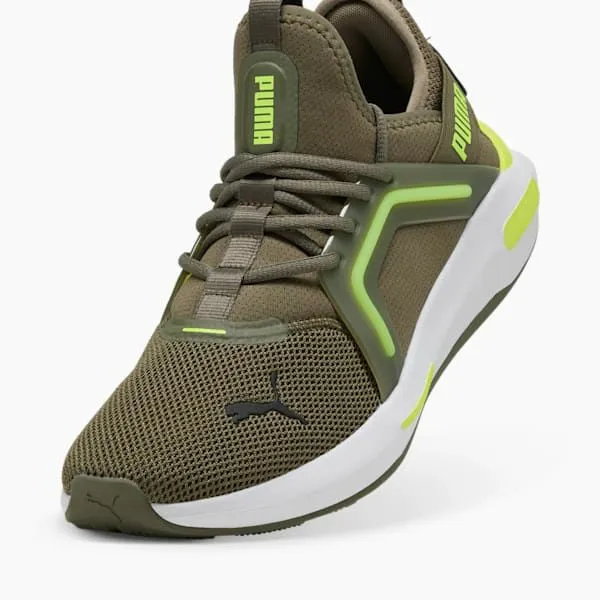 Puma Training and Gym Softride Enzo 5 039s Road Running Shoes Loden Greenyellow Alert 8211 Men Puma Training and Gym Softride Enzo 5 039s Road Running Shoes Loden Greenyellow Alert 8211 Men
