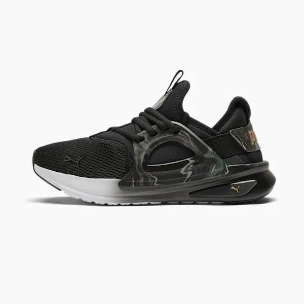 Puma Training and Gym Softride Enzo Evo Geode Glow Wide 039s Wide Road Running Shoes Puma Blackpuma Gold 8211 Women Puma Training and Gym Softride Enzo Evo Geode Glow Wide 039s Wide Road Running Shoes Puma Blackpuma Gold 8211 Women