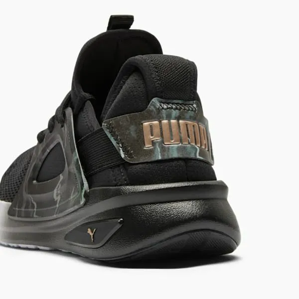 Puma Training and Gym Softride Enzo Evo Geode Glow Wide 039s Wide Road Running Shoes Puma Blackpuma Gold 8211 Women Puma Training and Gym Softride Enzo Evo Geode Glow Wide 039s Wide Road Running Shoes Puma Blackpuma Gold 8211 Women
