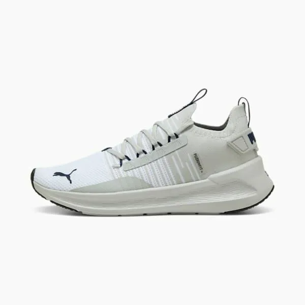 Puma Training and Gym Softride Symmetry Fuzion 039s Road Running Shoes Puma Whitecool Light Graypuma Navy 8211 Men Puma Training and Gym Softride Symmetry Fuzion 039s Road Running Shoes Puma Whitecool Light Graypuma Navy 8211 Men
