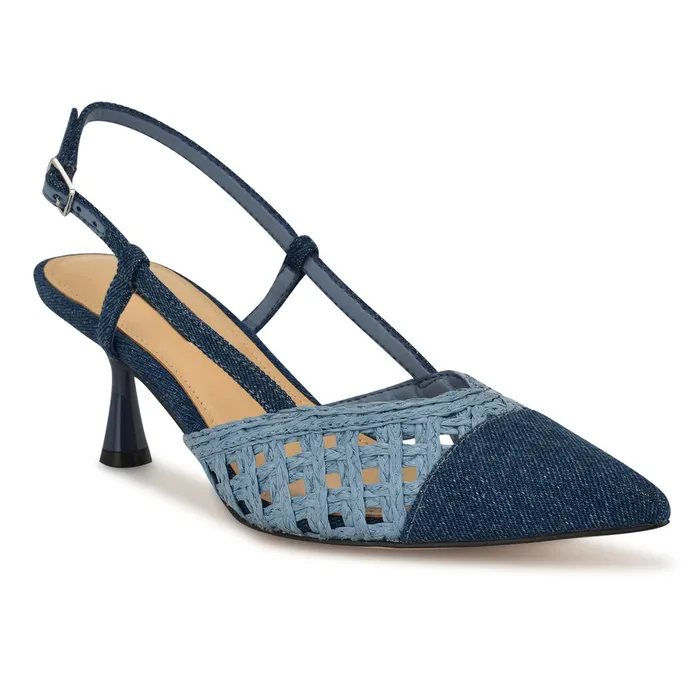 Railen Woven Cap Toe Slingbacks Railen Woven Cap Toe Slingbacks