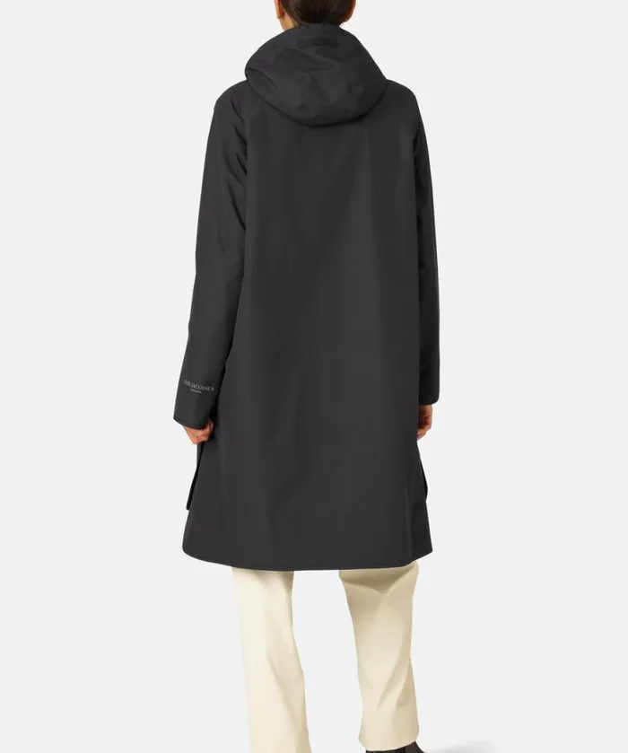 Rainwear Ilse Jacobsen Raincoats Long Raincoat 8211 Black