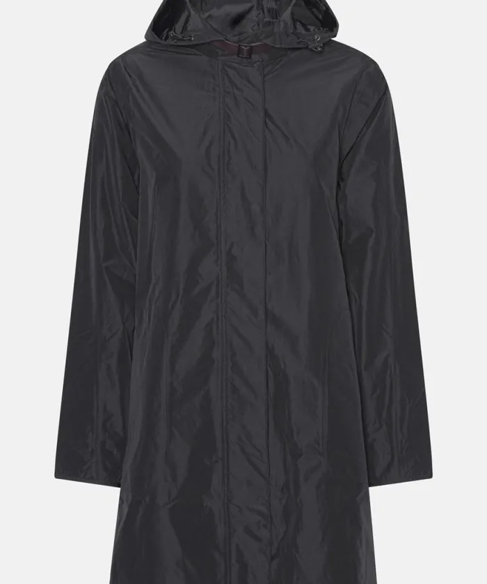 Rainwear Ilse Jacobsen Raincoats Long Raincoat 8211 Black
