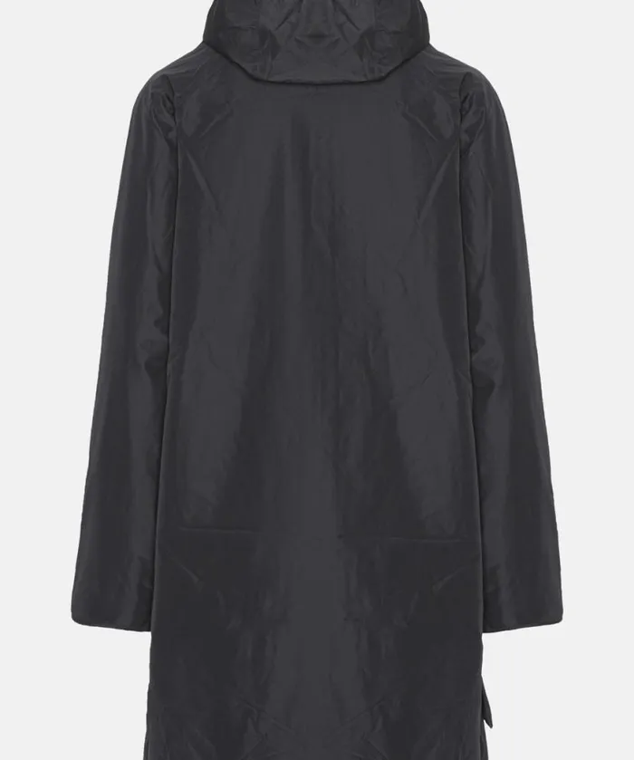 Rainwear Ilse Jacobsen Raincoats Long Raincoat 8211 Black