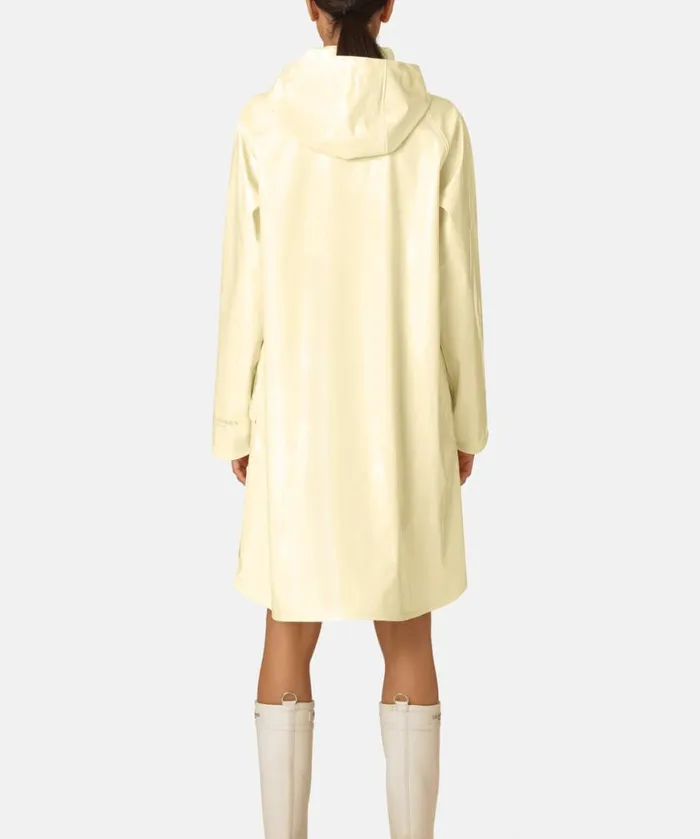 Rainwear Ilse Jacobsen Raincoats Long Raincoat 8211 Double Cream