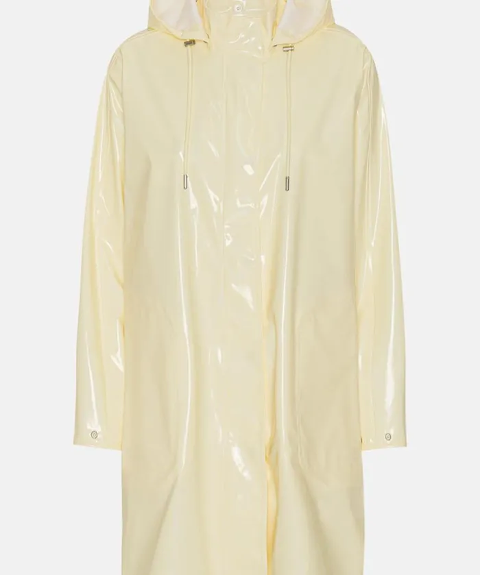 Rainwear Ilse Jacobsen Raincoats Long Raincoat 8211 Double Cream
