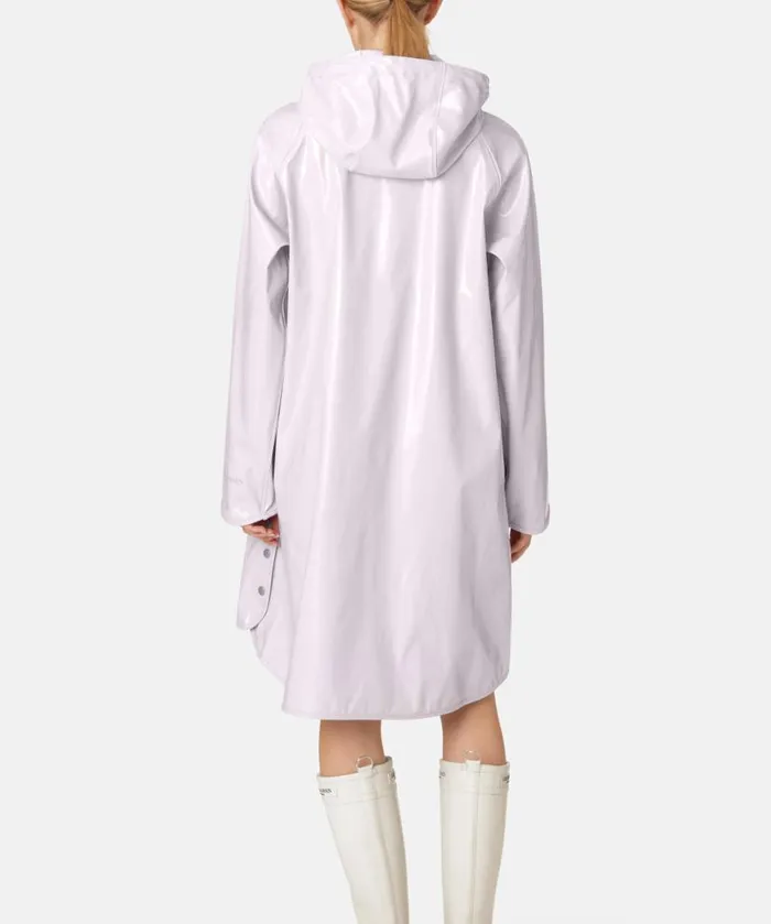 Rainwear Ilse Jacobsen Raincoats Long Raincoat 8211 Thistle