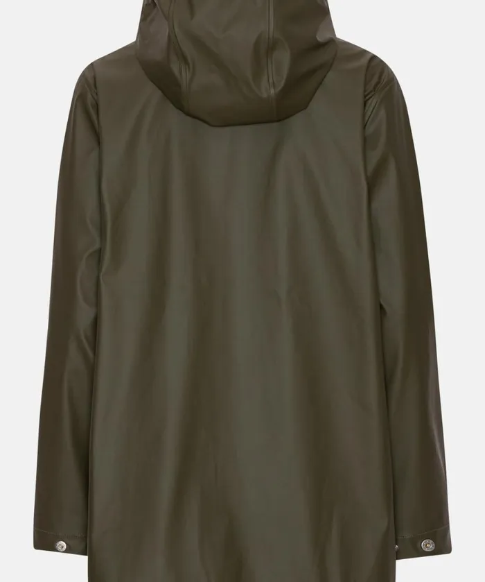 Rainwear Ilse Jacobsen Raincoats Short Rain Jacket 8211 Army Rainwear Ilse Jacobsen Raincoats Short Rain Jacket 8211 Army