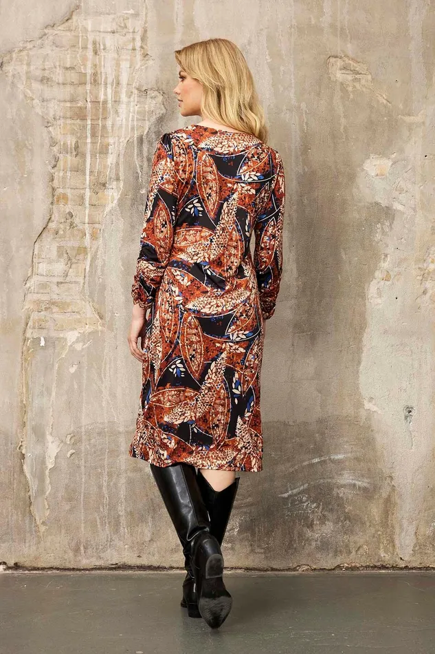 REINE DRESS 15901 495 Paprika 495 Women IN FRONT DRESSES