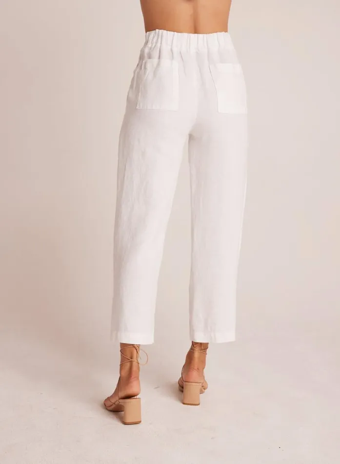 Relaxed Pleat Front Trouser 8211 White Women Bella Dahl Pants Relaxed Pleat Front Trouser 8211 White Women Bella Dahl Pants