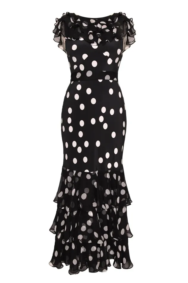 Rio Mono Polka Dot Women RIXO Dresses